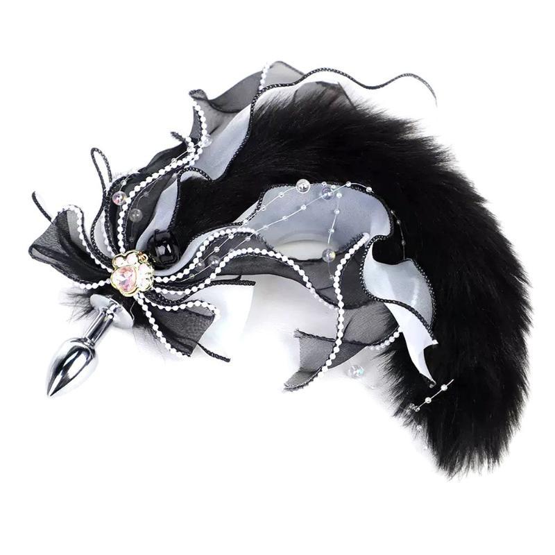 Ribbon Bow Gift - НОВИНКА: Роскошный анальный тампон с лисьим