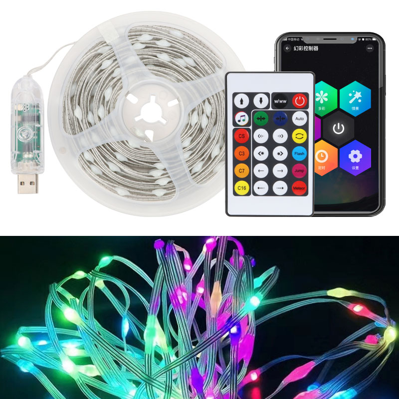 Led Fairy String Lights - 10 м светодиодные рождественские огни сказочный