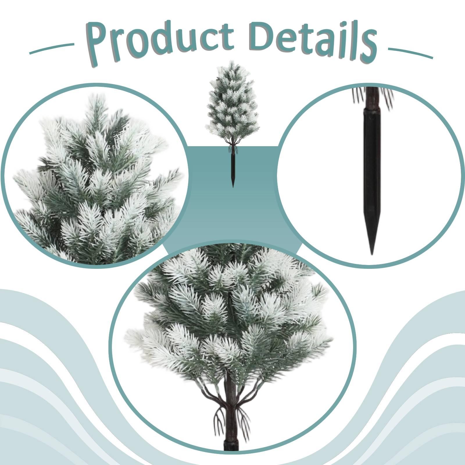 Christmas Tree Artificial - Искусственное садовое дерево с опорным столбом,