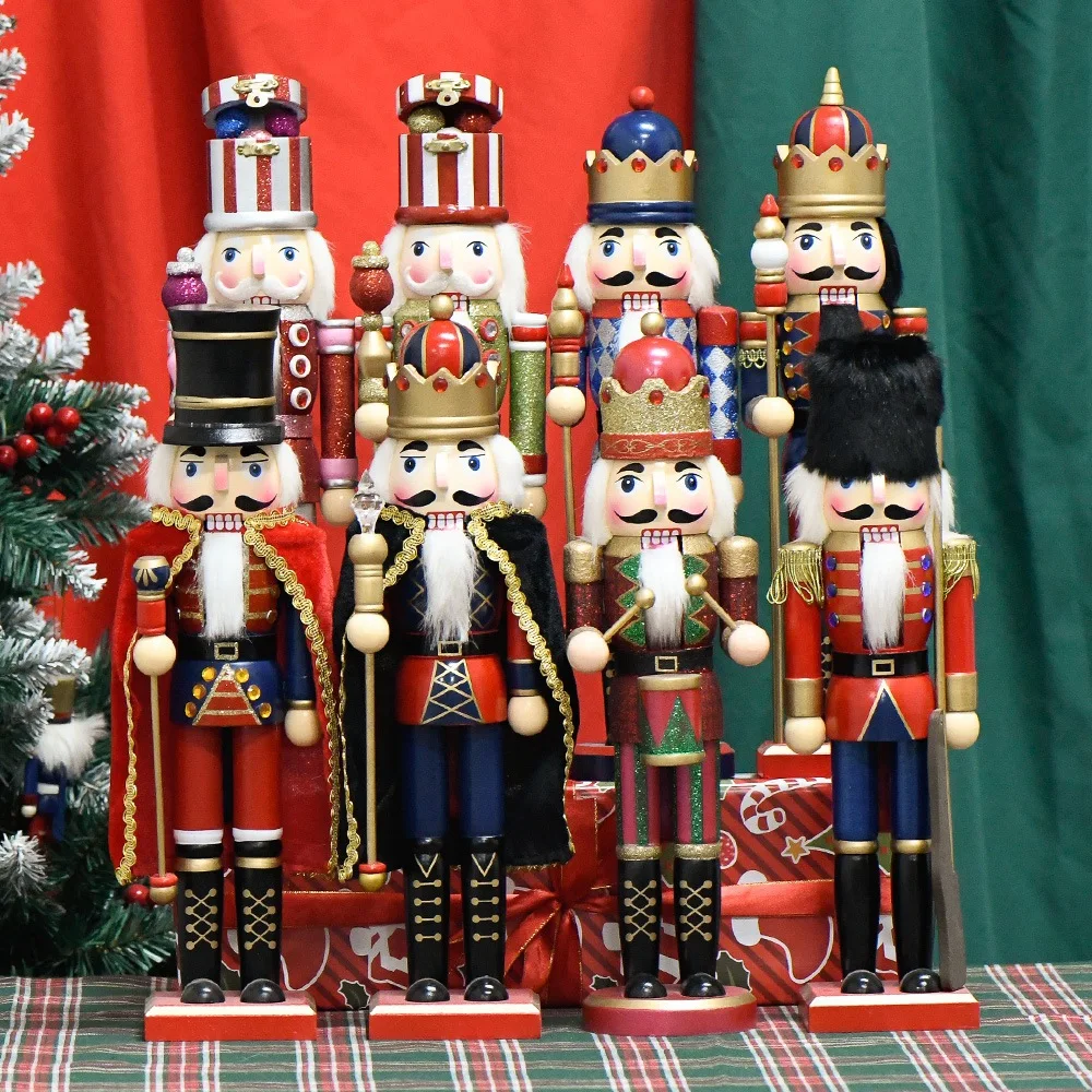 Nutcracker Figurine - Деревянные фигурки солдат Щелкунчика, украшения, куклы,