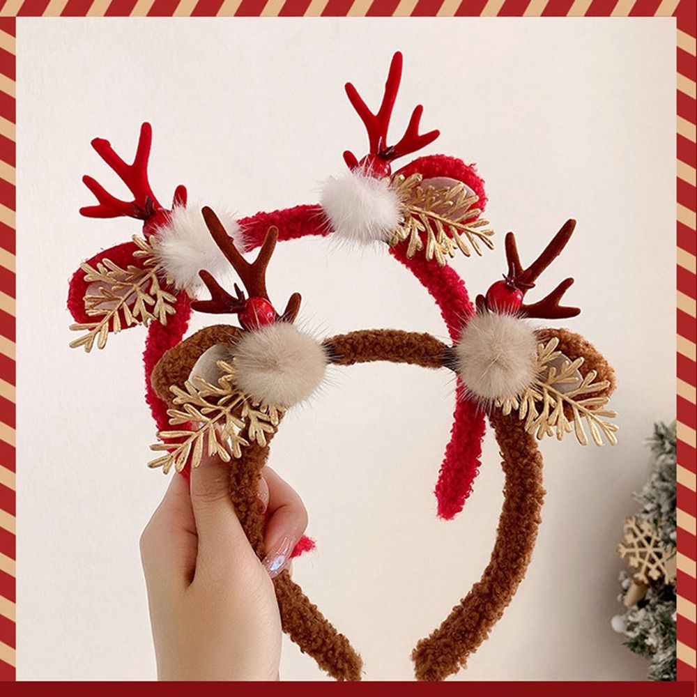 Милые рождественские украшения – обзор и цена Reindeer Antlers Headband
