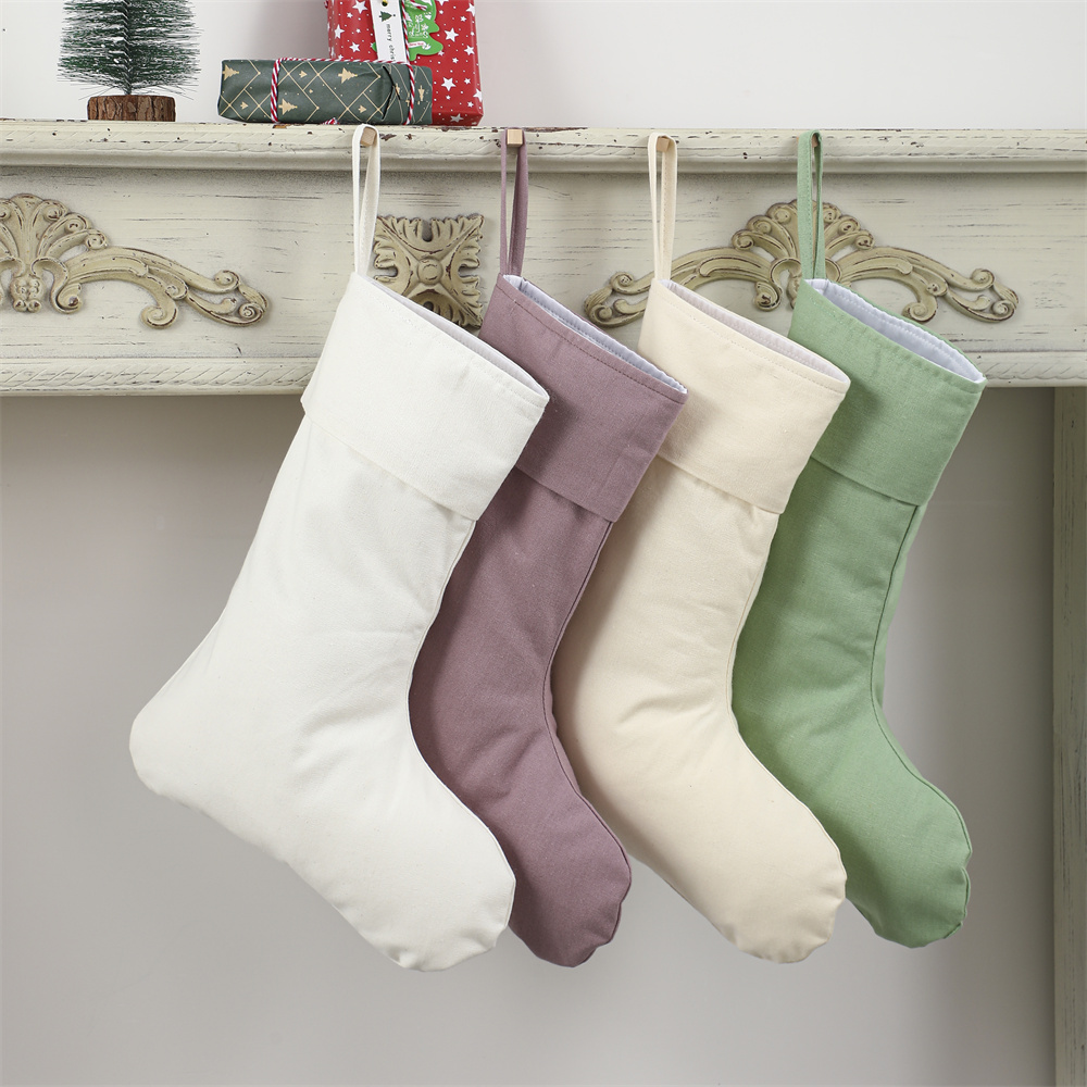 Льняной рождественский носок,  – обзор и цена Christmas Stocking Hanging