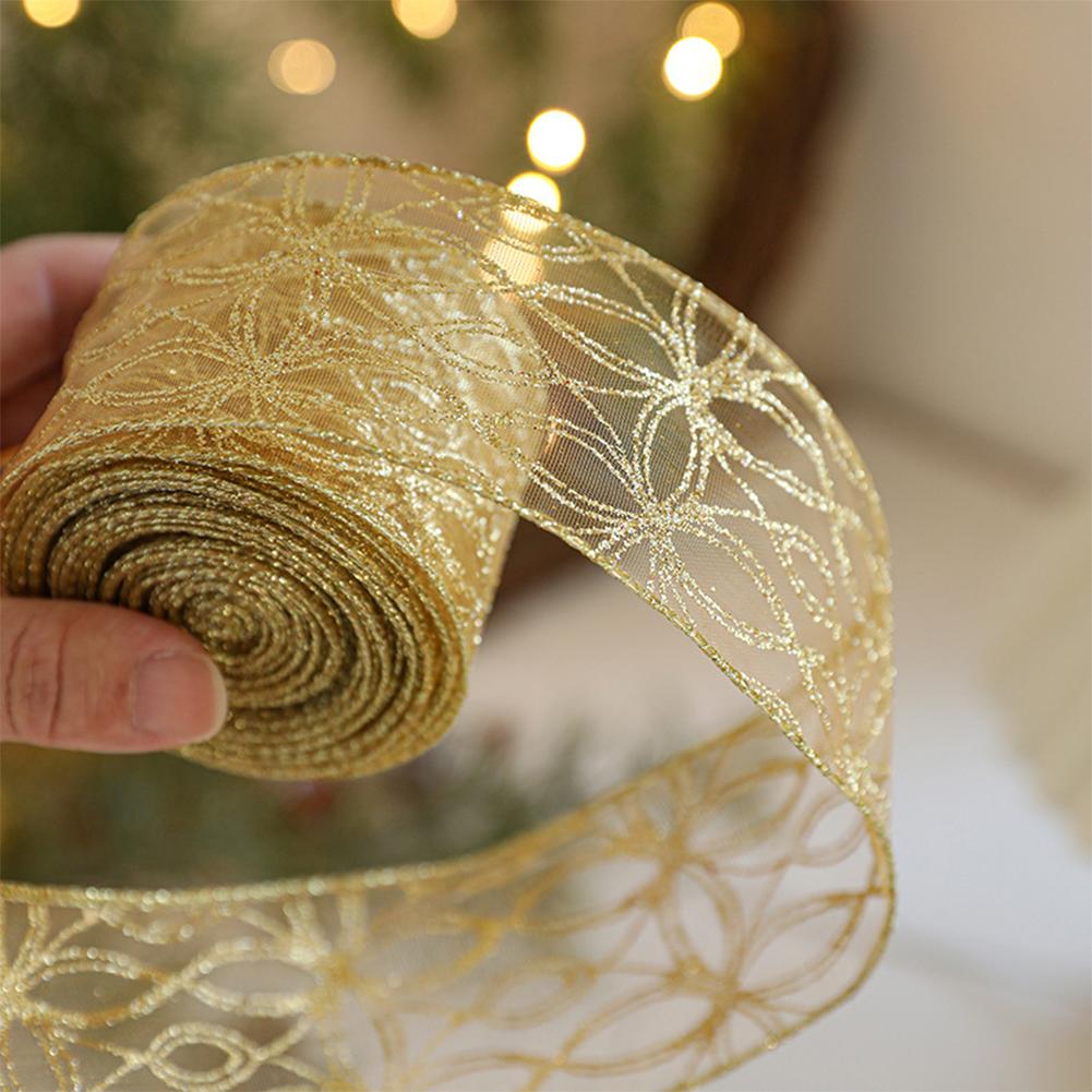2 м 2027 Рождественская лента  – обзор и цена Ribbon Bow Gift