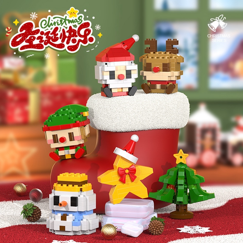 Набор фигурок Санта-Клауса с к – обзор и цена Advent Calendar Gift