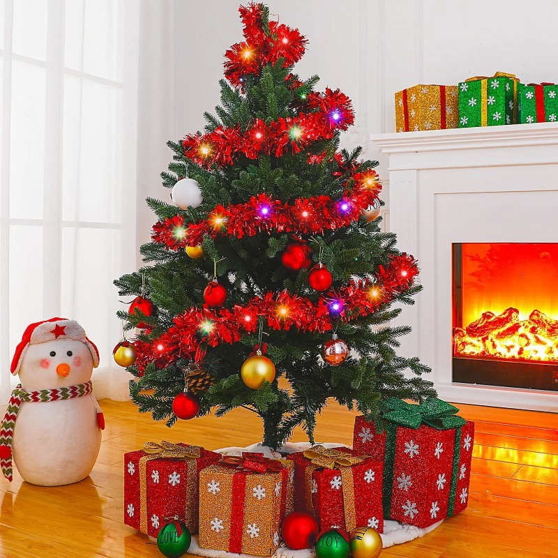 Гирлянда на батарейках для Рож – обзор и цена Tinsel Garland Decoration