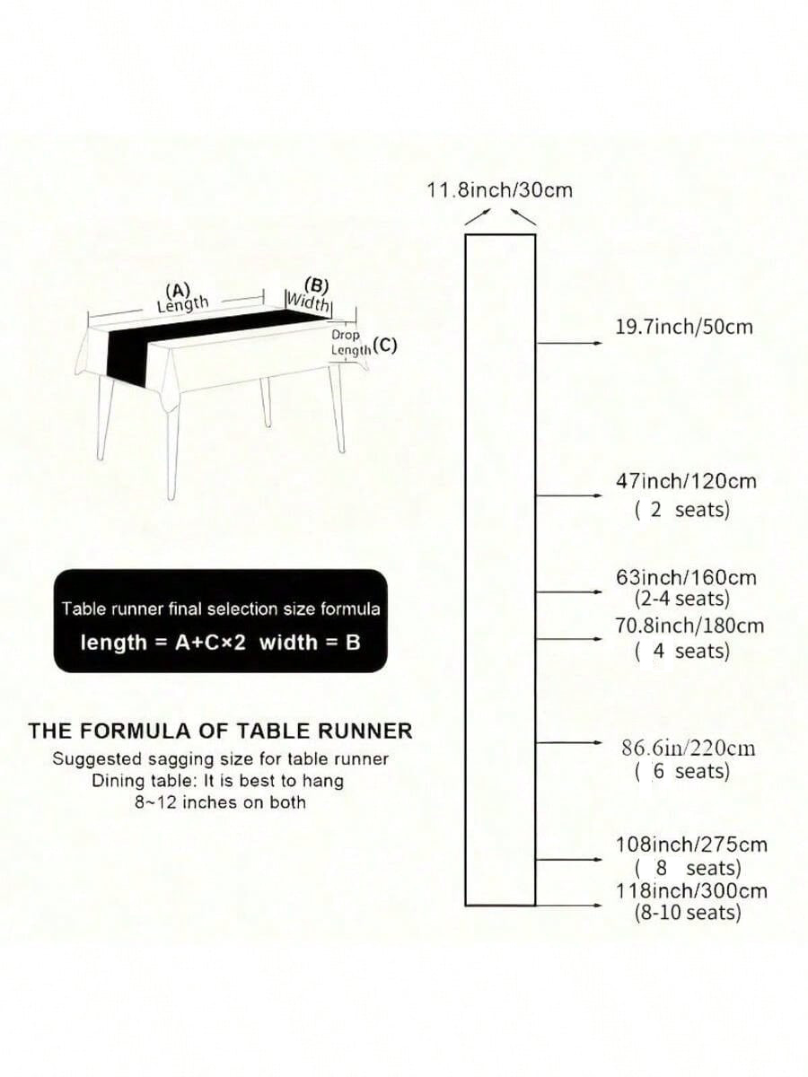 Скандинавская богемная полосат – обзор и цена Christmas Table Runner