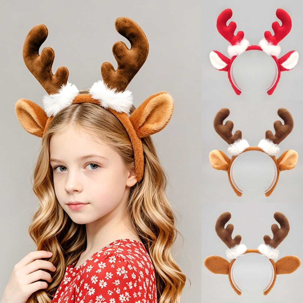 Реалистичный ободок с рогами и – обзор и цена Reindeer Antlers Headband