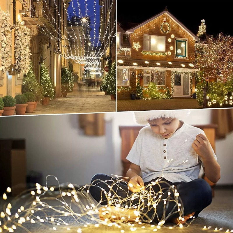 1 шт. уличная солнечная гирлян – обзор и цена Led Fairy String Lights
