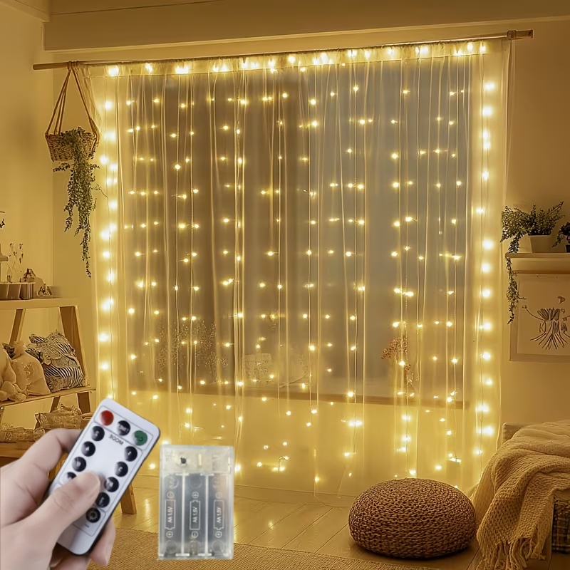 Светодиодная гирлянда-кольцо 3 – обзор и цена Led Fairy String Lights