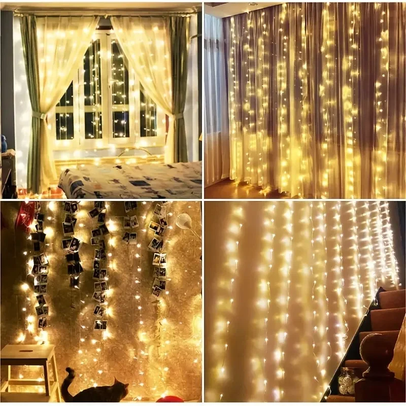Светодиодная гирлянда-кольцо 3 – обзор и цена Led Fairy String Lights