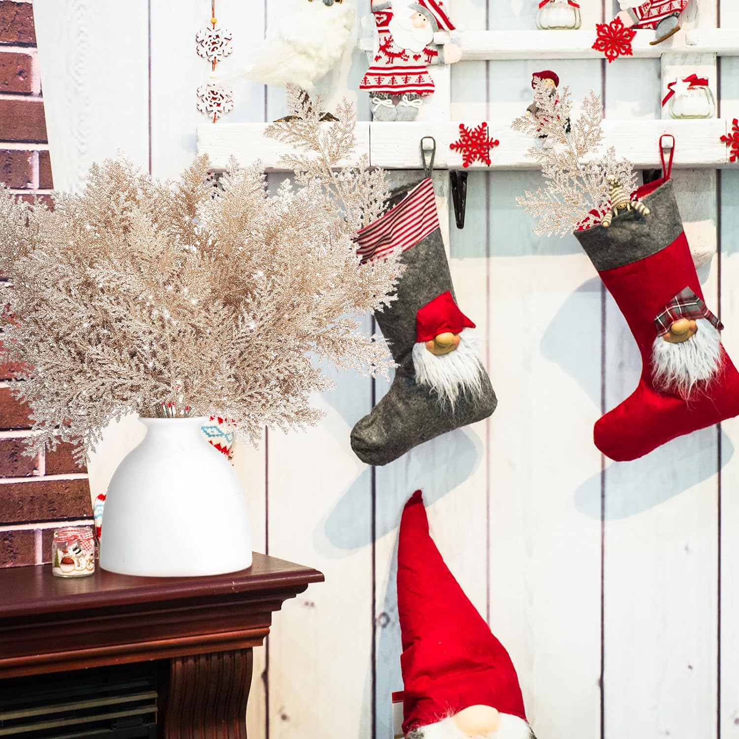 Yannew 10 шт. блестящие искусс – обзор и цена Christmas Tree Artificial