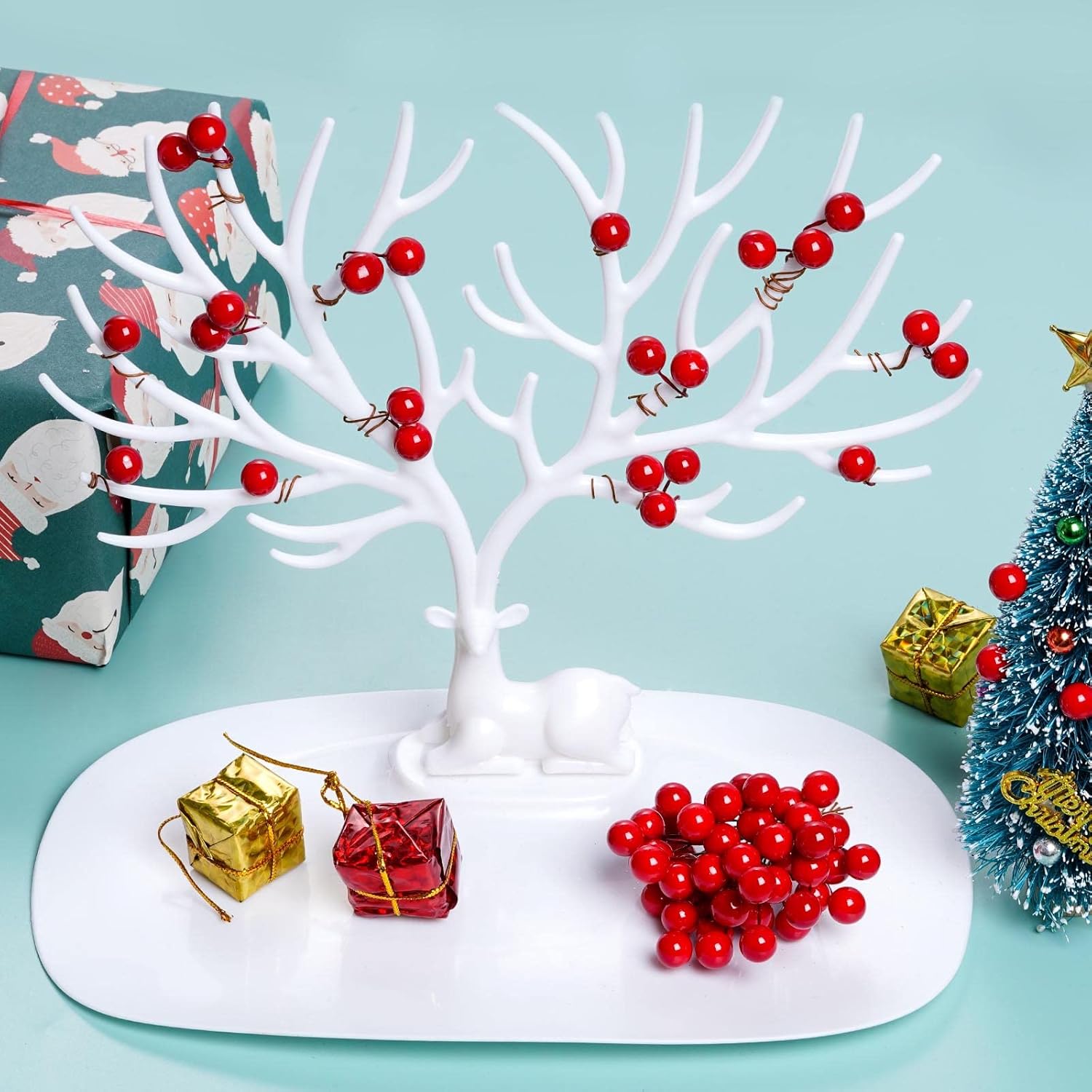 Искусственные ягоды Холли, мин – обзор и цена Christmas Wreath Fake